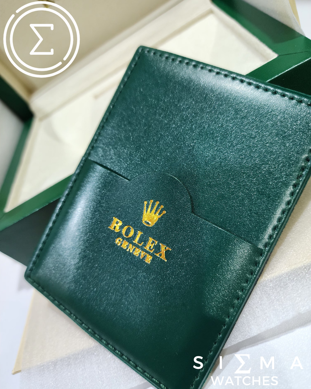 ROLEX Wood x Leather box