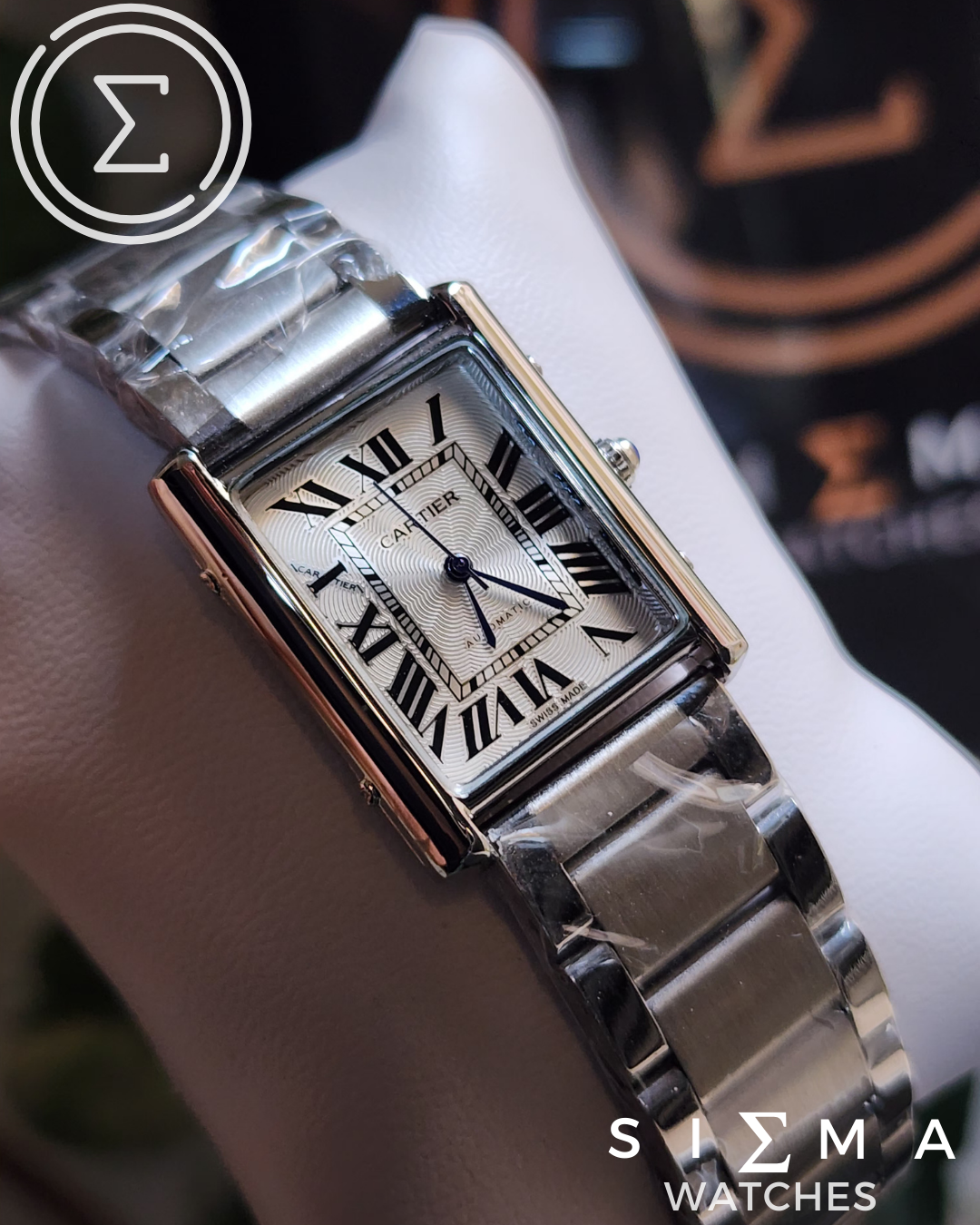 Cartier tank "Metal"