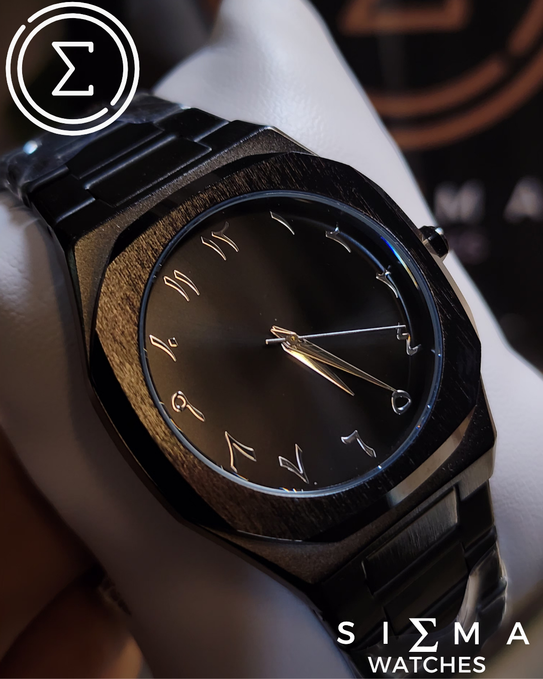 BESTWIN BLACK metal (arabic dial)