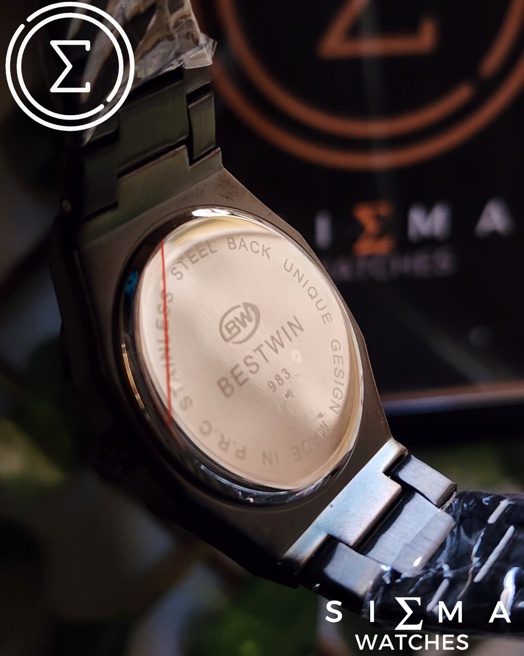 BESTWIN BLACK metal (arabic dial)