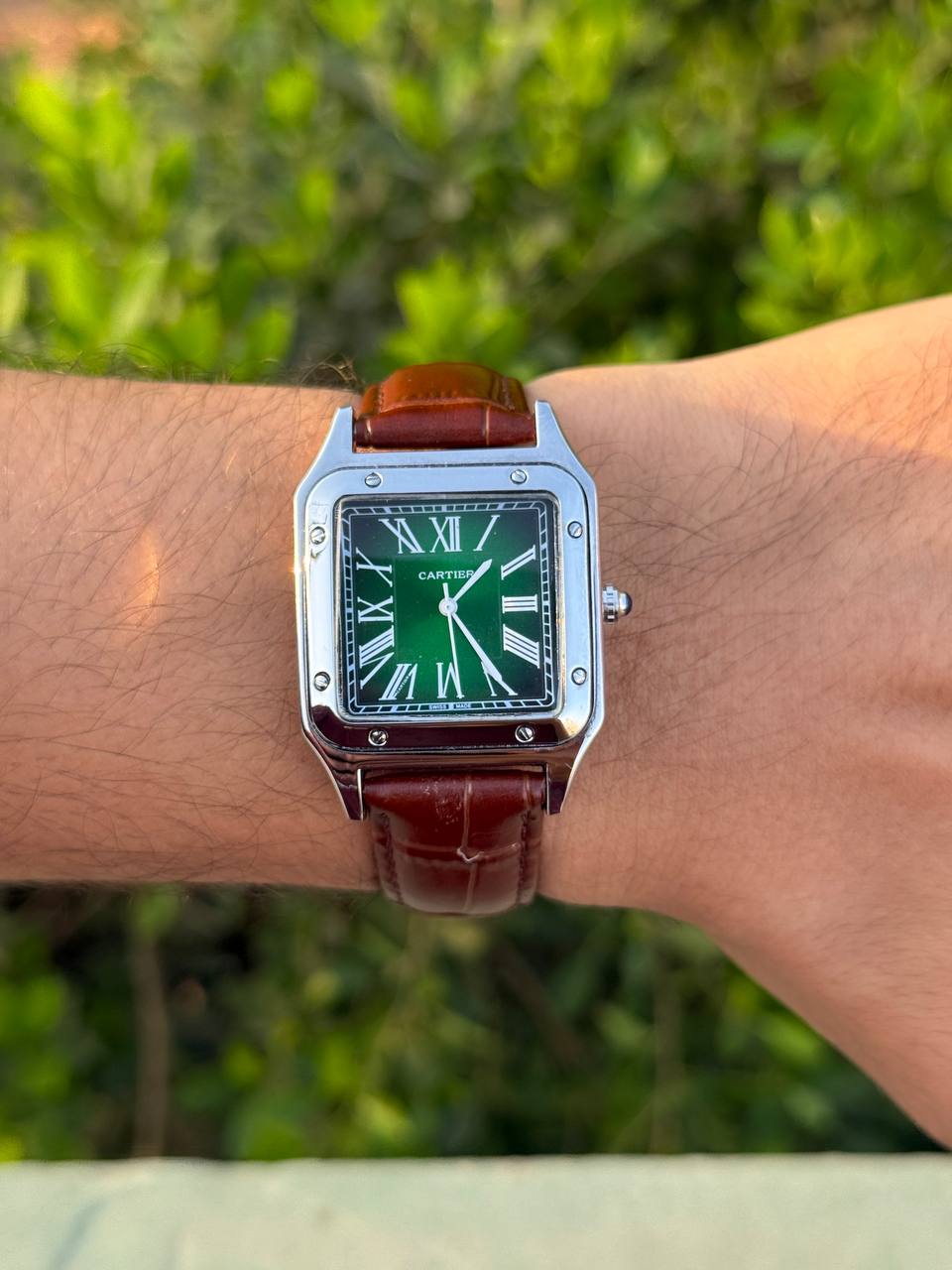 Cartier Santos-Dumont (brown)