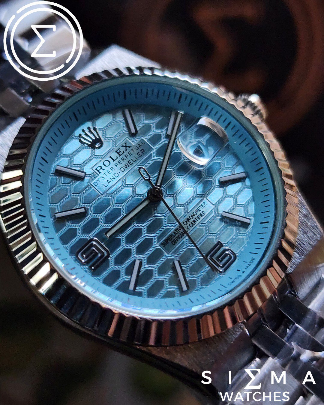 Rolex  Land-Dweller (automatic-like) mirror