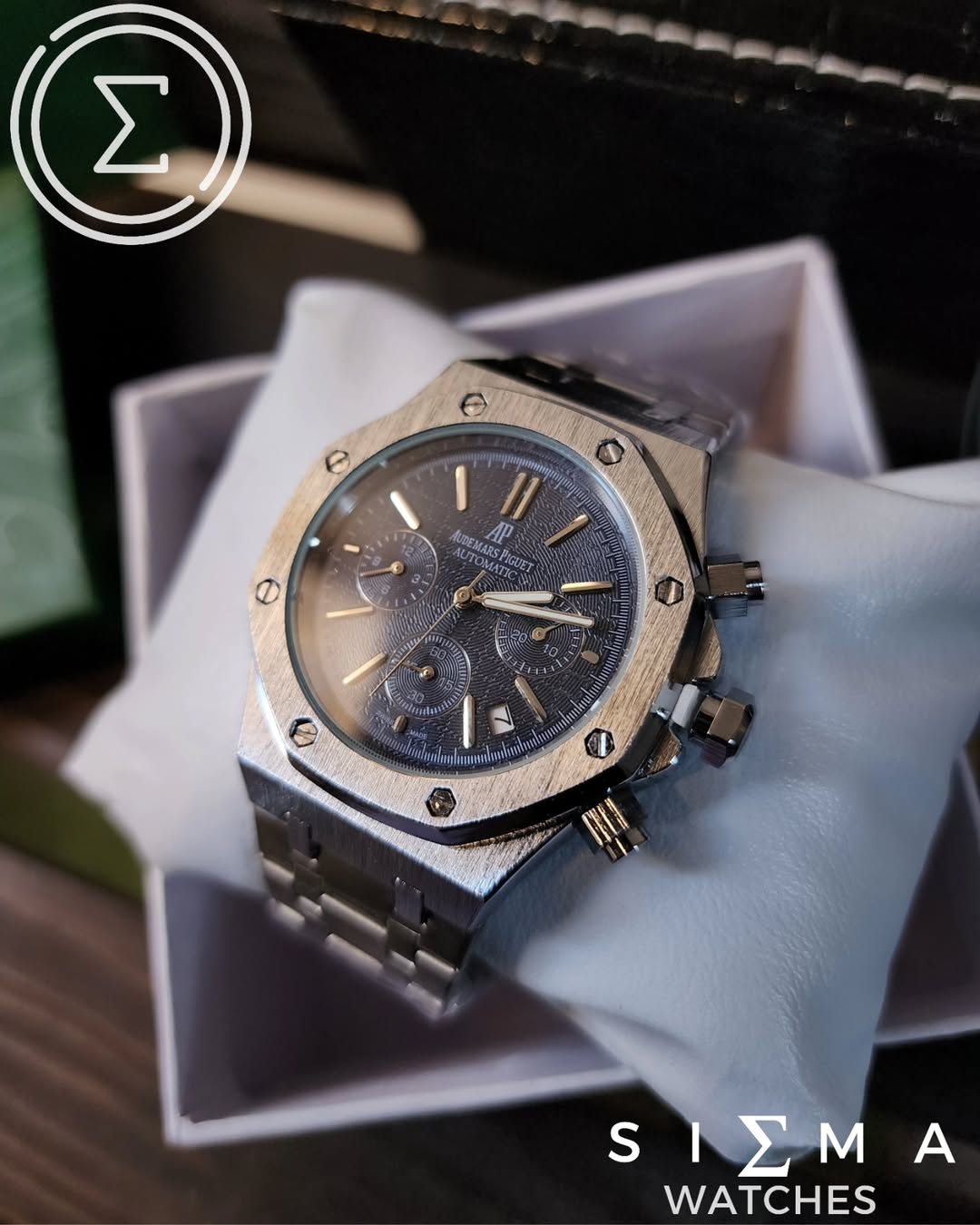 AP royal oak mono "chronograph"