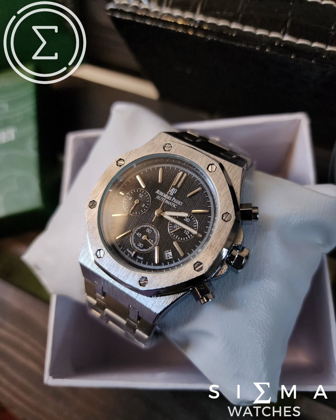 AP royal oak mono "chronograph"
