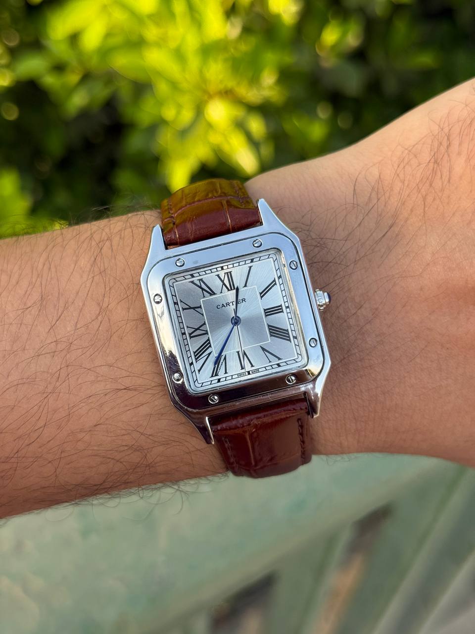 Cartier Santos-Dumont (brown)