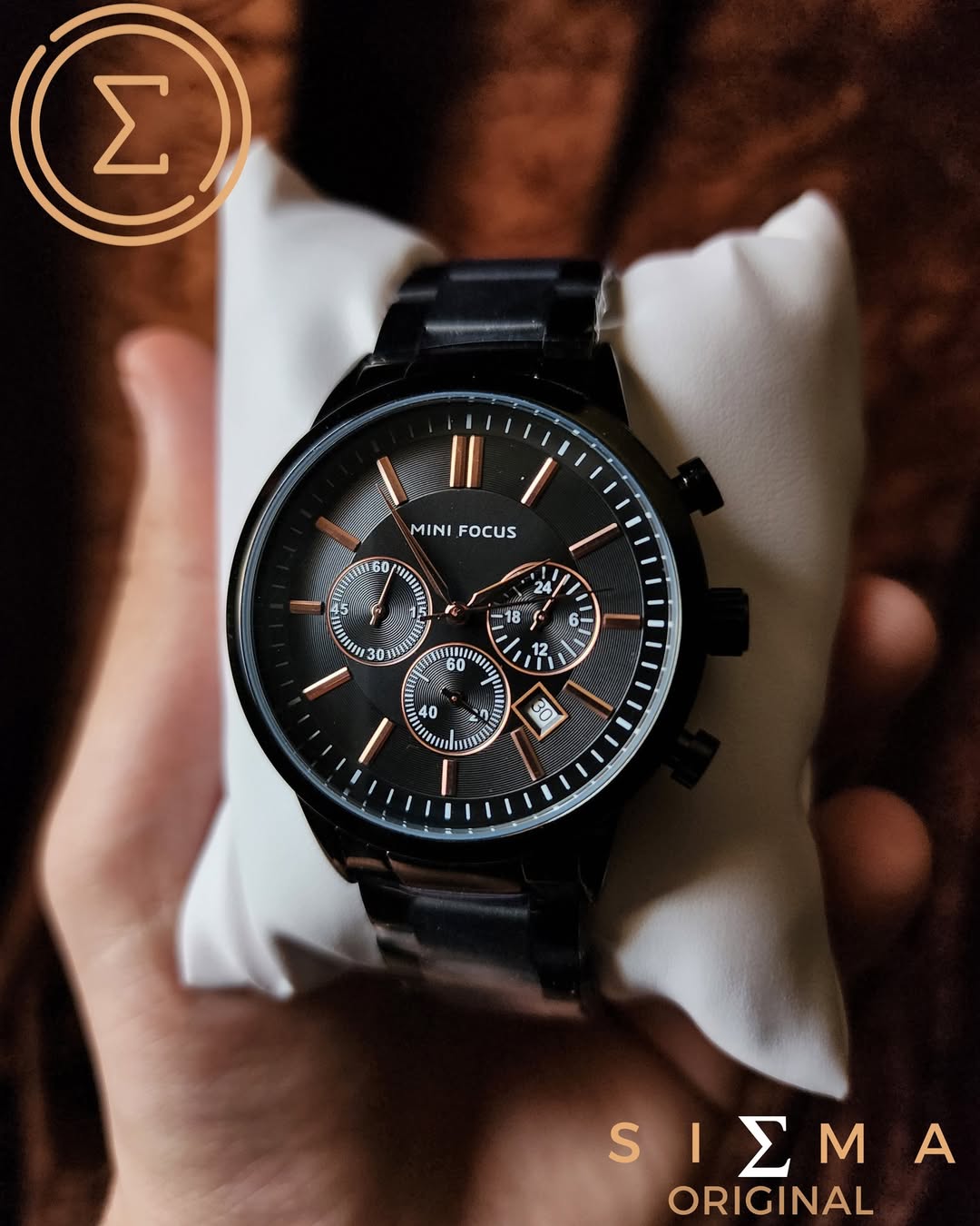 Mini Focus Armani black