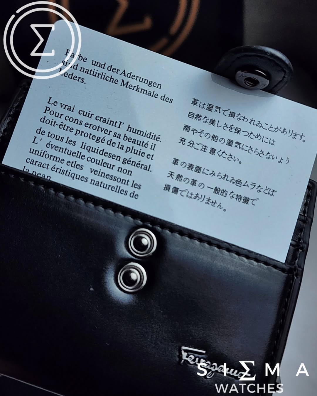 salvatore ferragamo hybird wallet (smart)