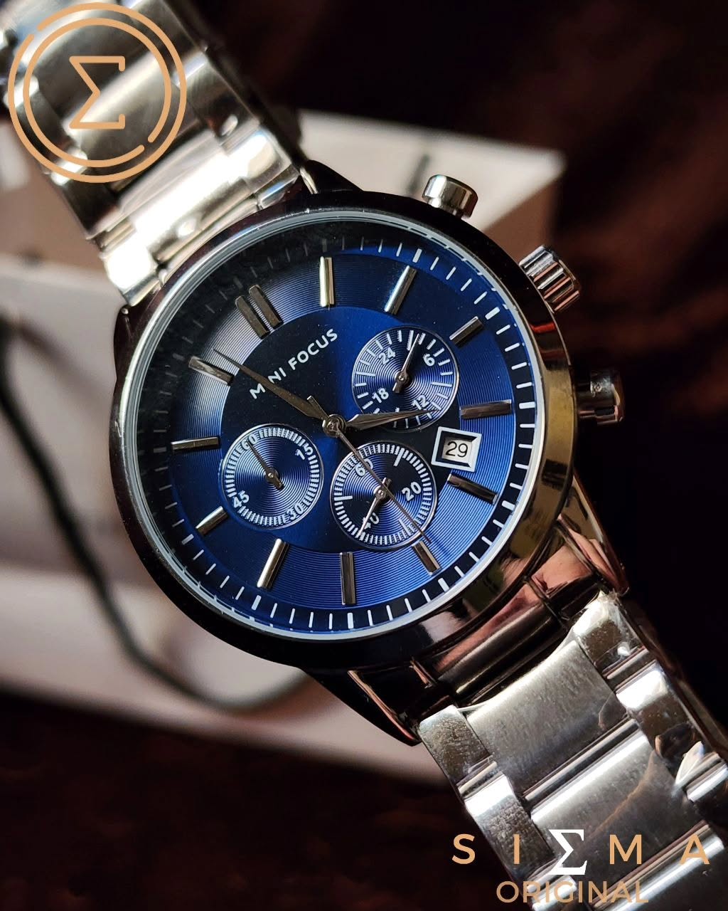 Mini Focus Armani silver