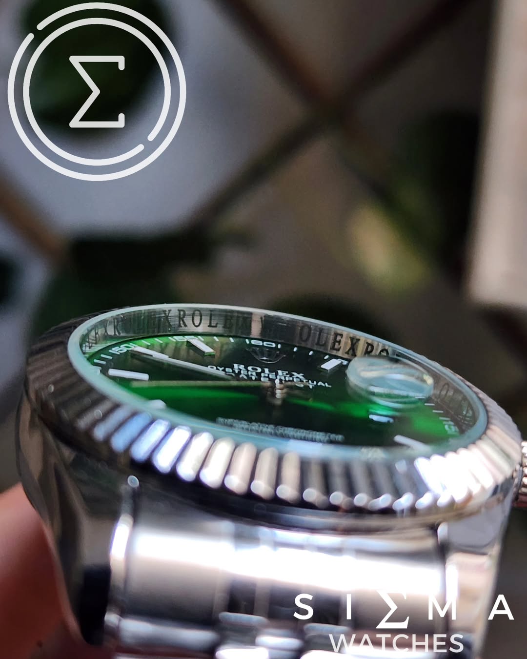 Rolex date-just men (automatic-like)