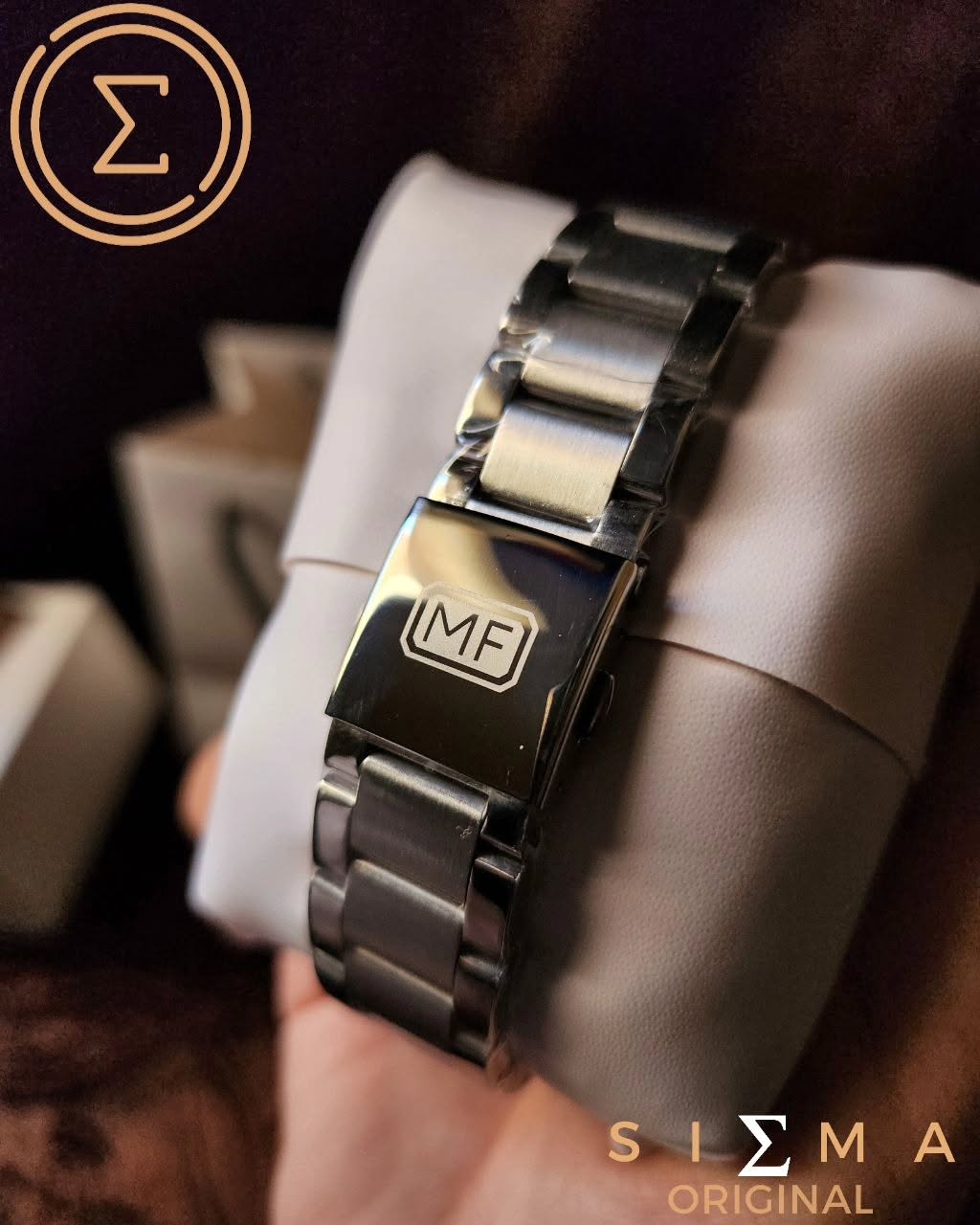 Mini Focus Armani silver