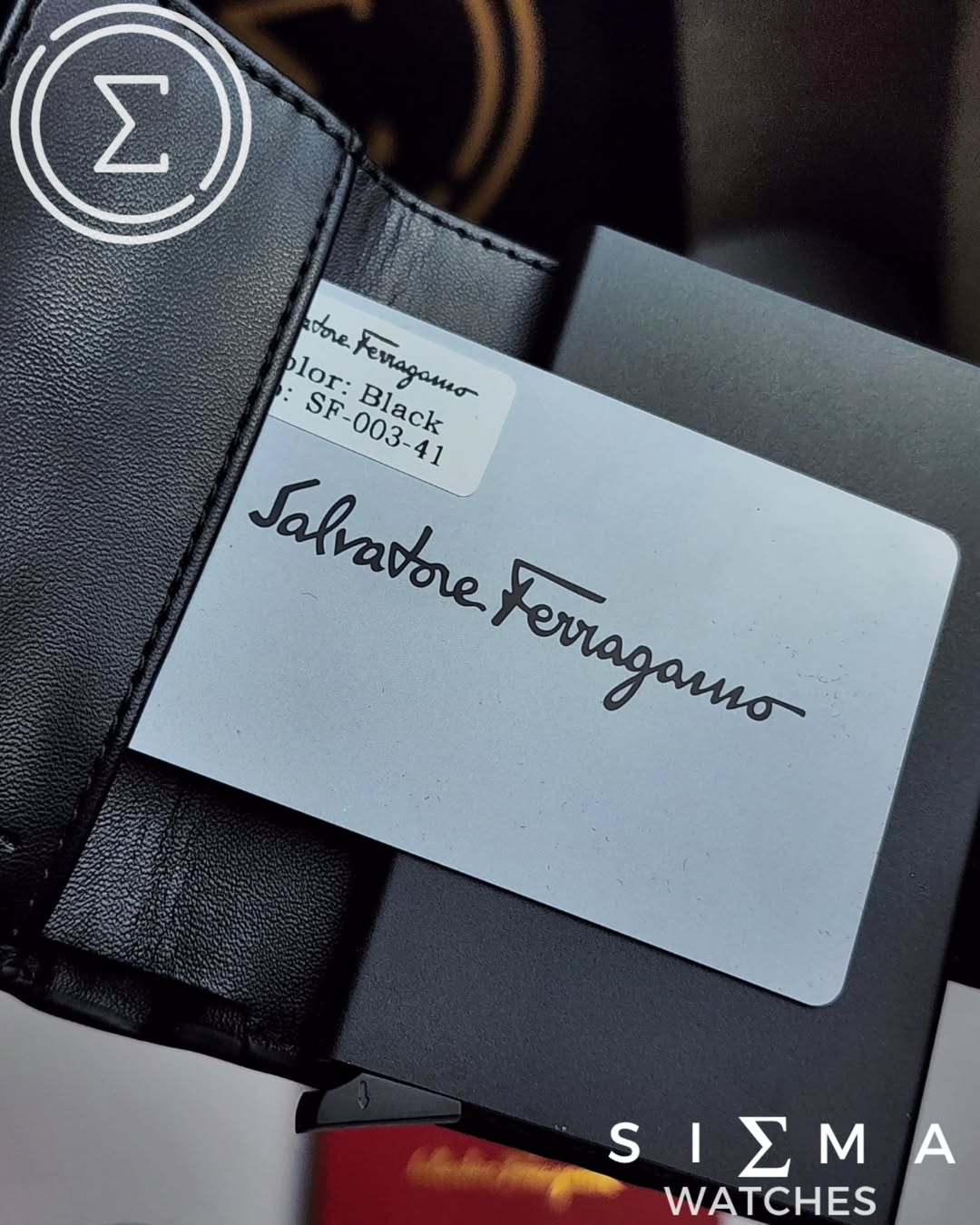 salvatore ferragamo hybird wallet (smart)