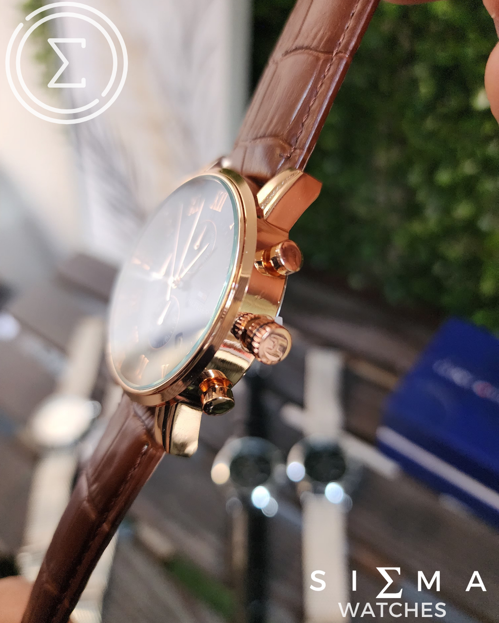 Tommy Hilfiger leather