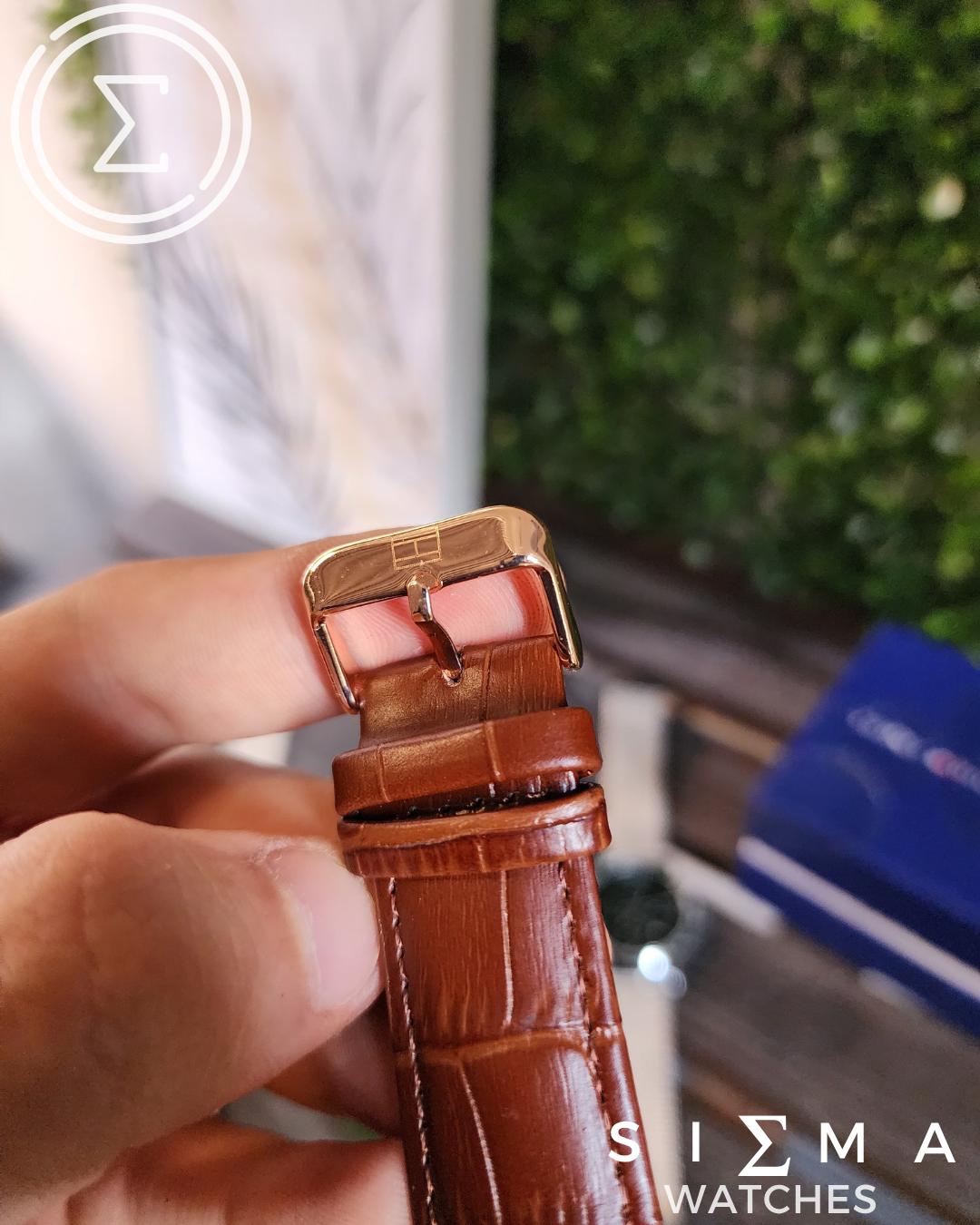 Tommy Hilfiger leather