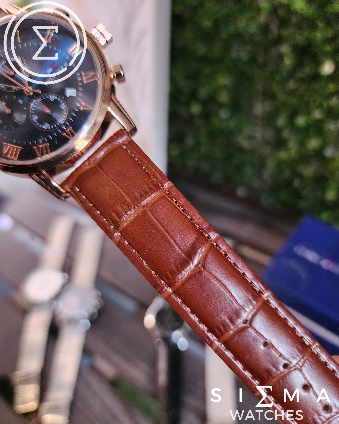 Tommy Hilfiger leather