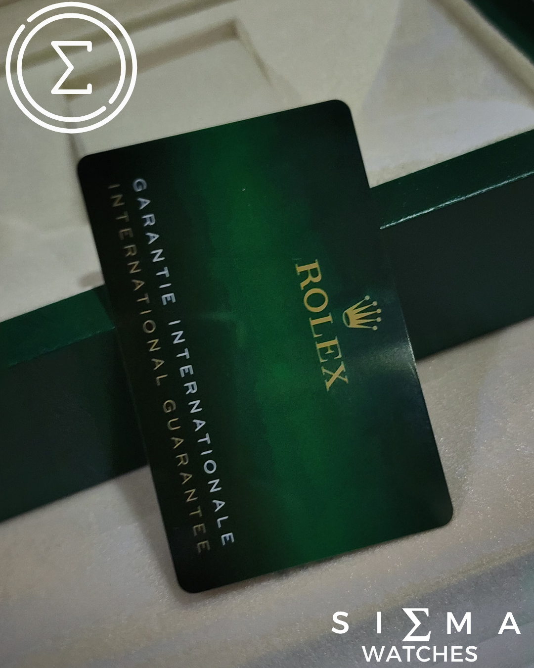 ROLEX Wood x Leather box