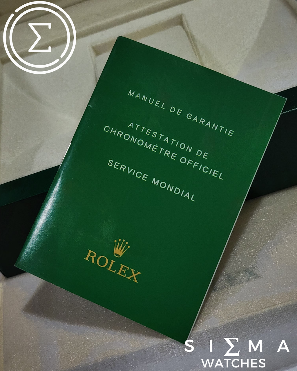 ROLEX Wood x Leather box