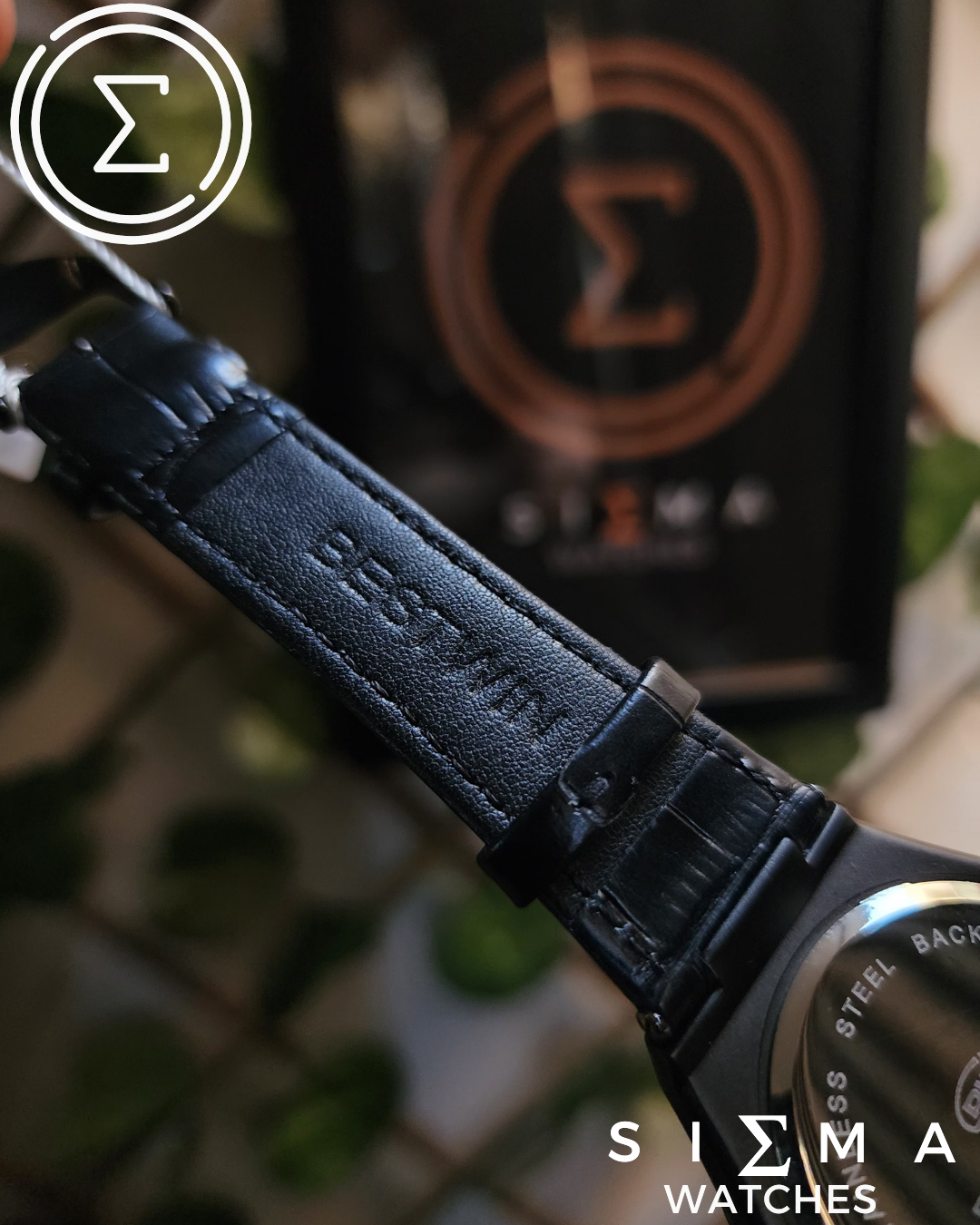 BESTWIN BLACK leather