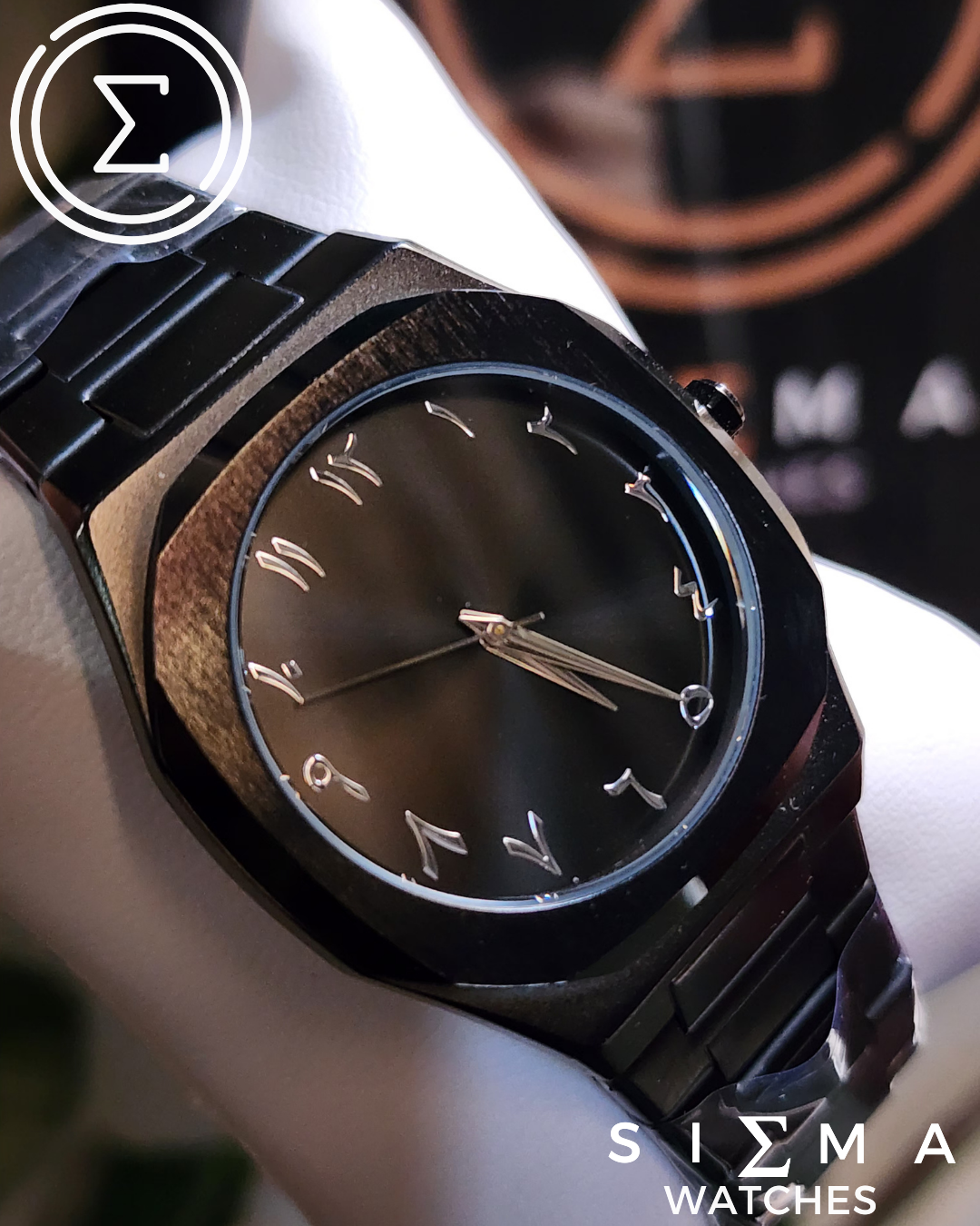 BESTWIN BLACK metal (arabic dial)