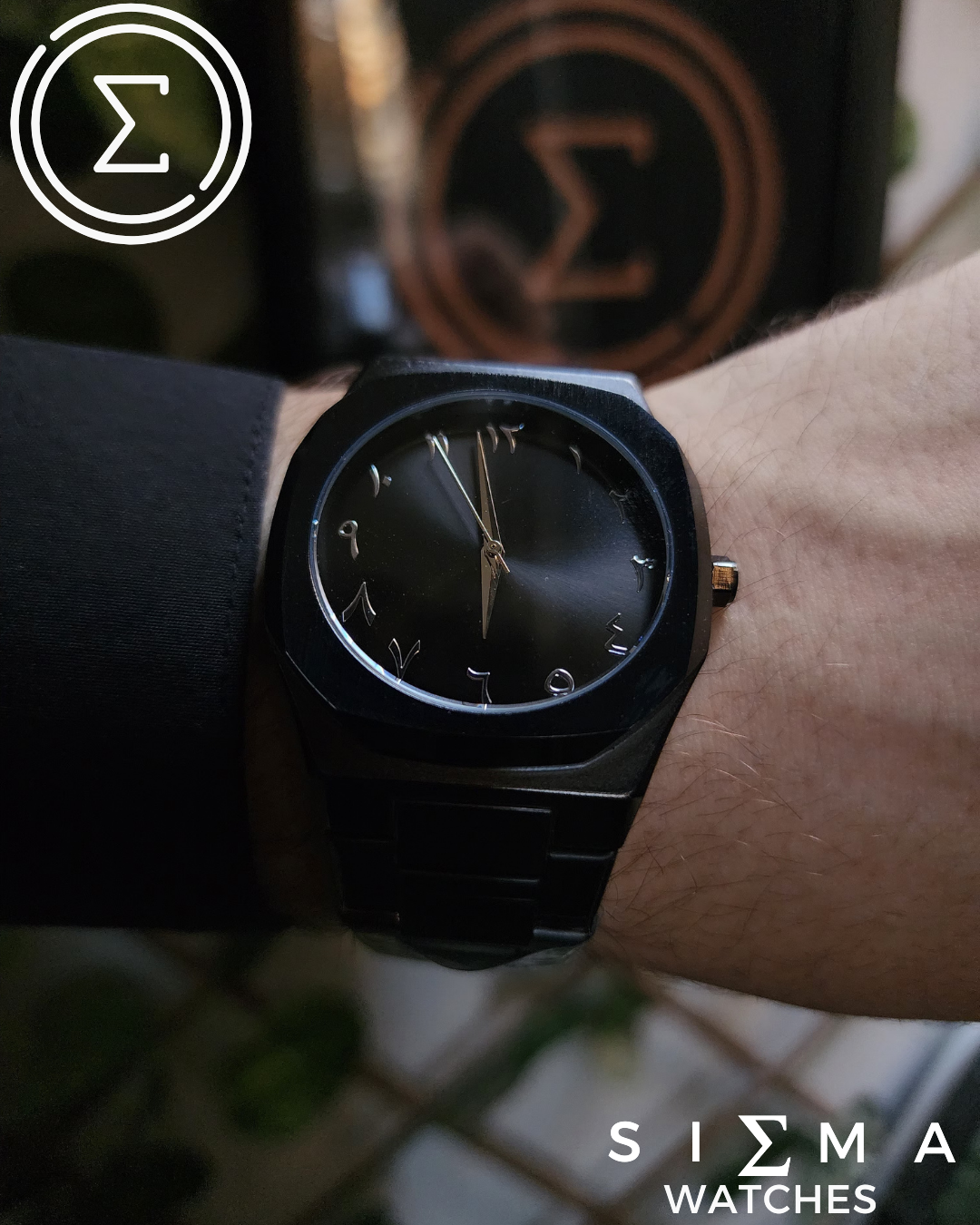 BESTWIN BLACK metal (arabic dial)