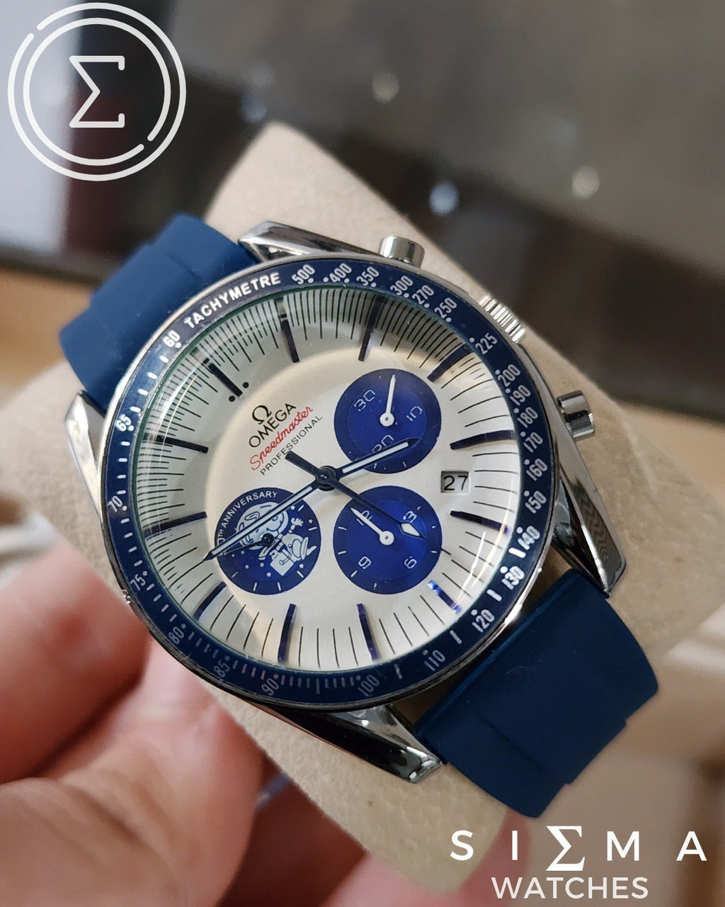 OMEGA speedmaster rubber