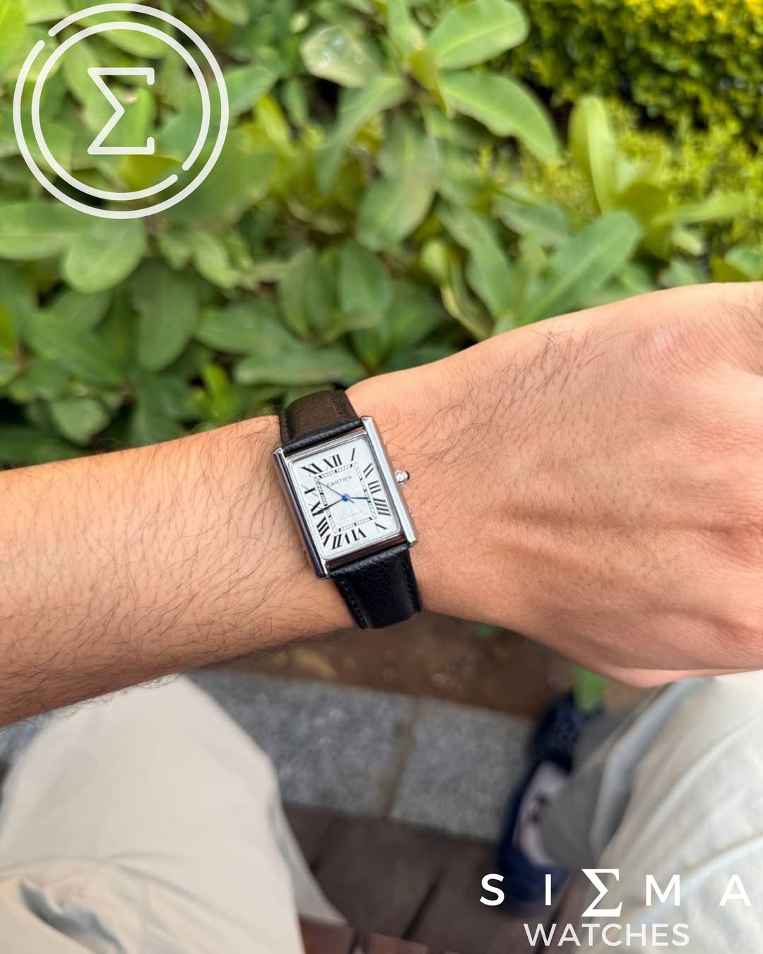 Cartier tank "black"