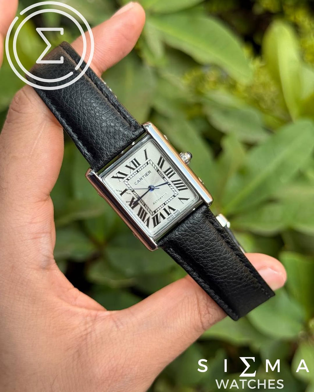 Cartier tank "black"