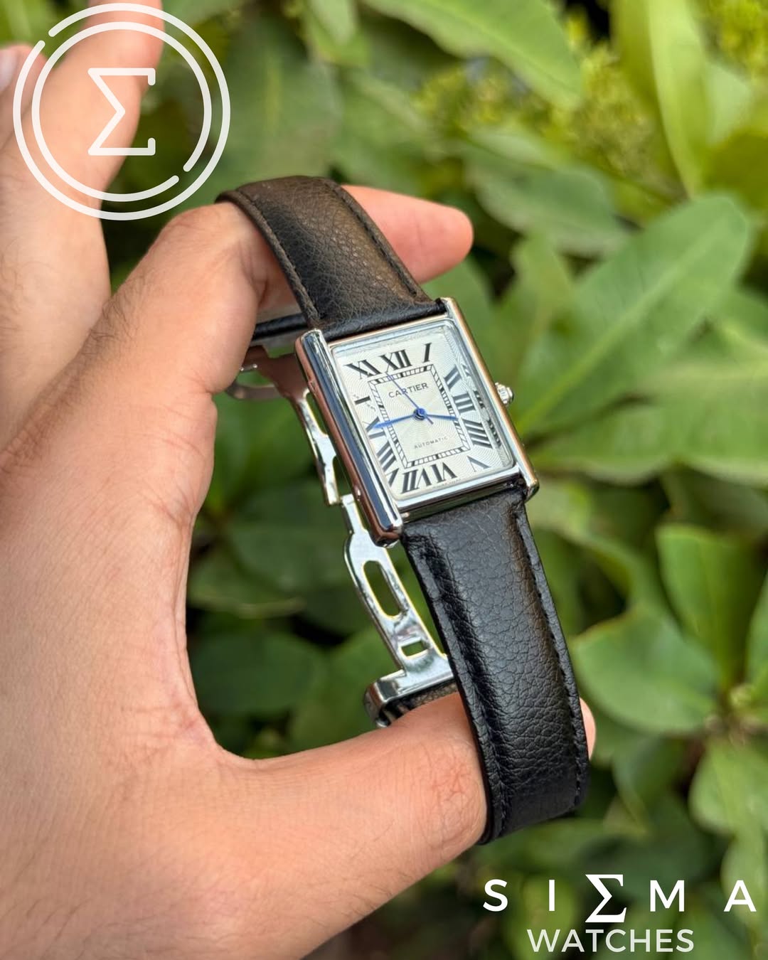Cartier tank "black"