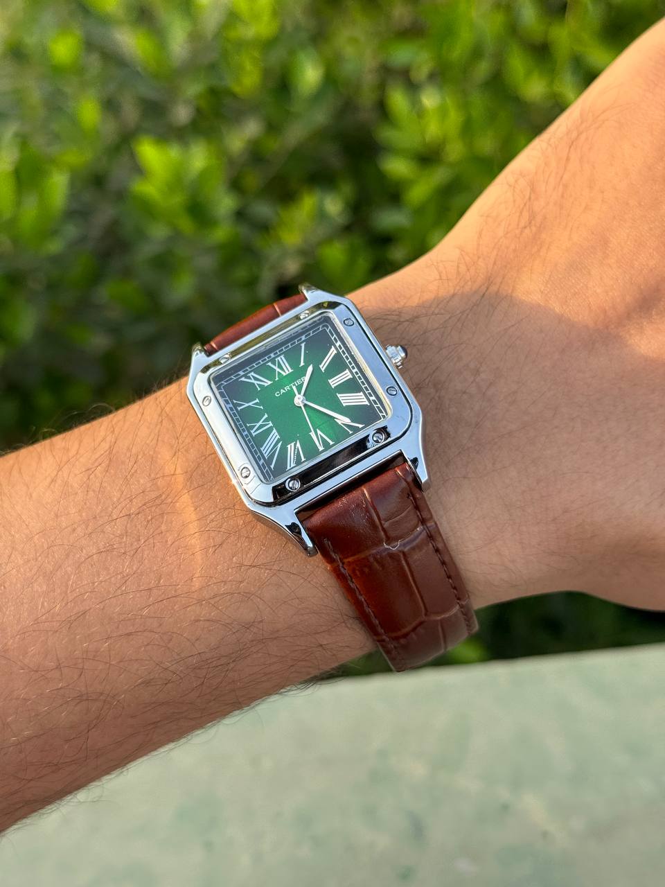 Cartier Santos-Dumont (brown)