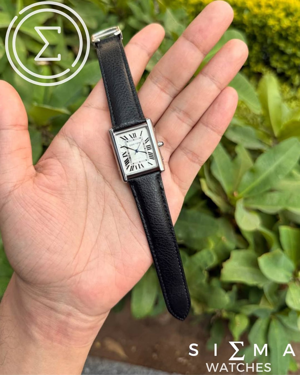 Cartier tank "black"