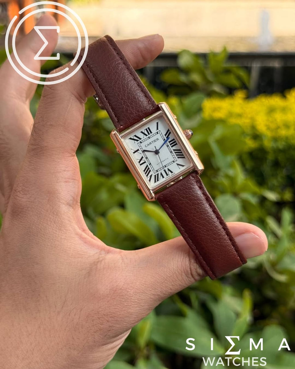 Cartier tank "havan*rose gold"