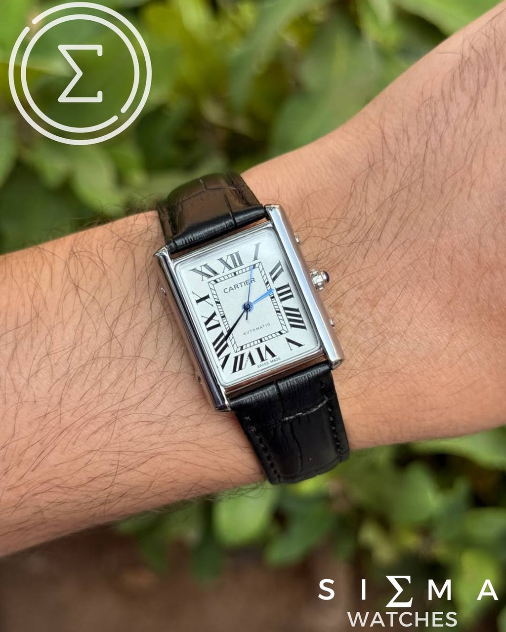 Cartier tank "black"