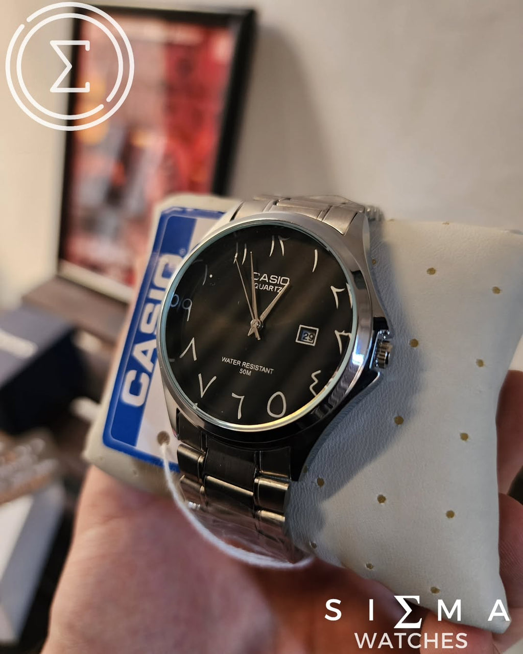 CASIO arabic dial
