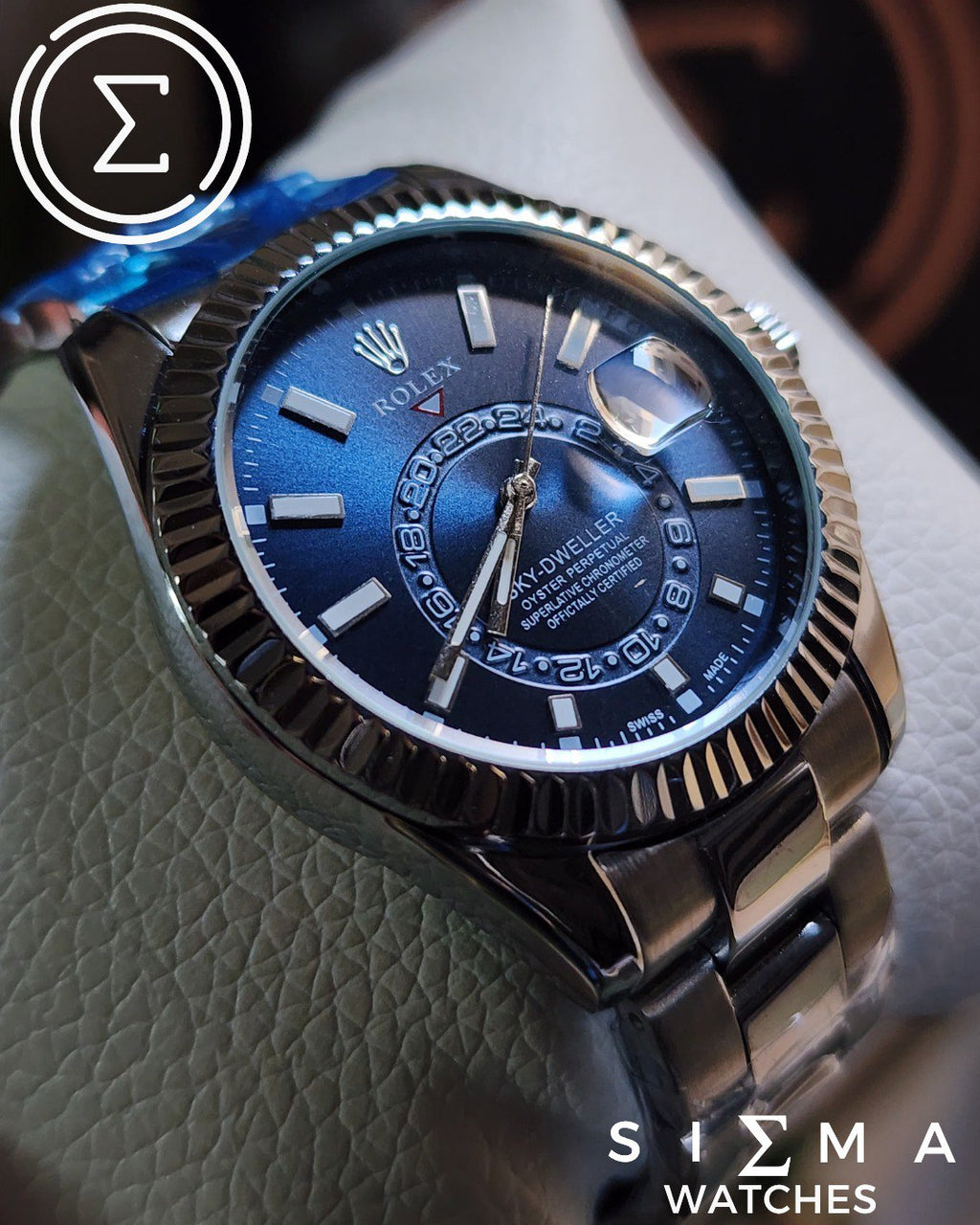 Rolex sky-Dweller mirror