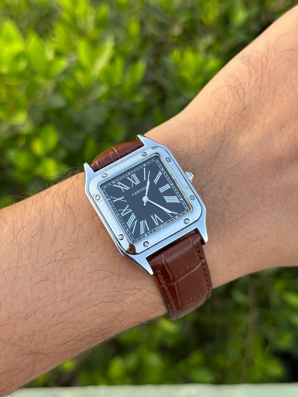 Cartier Santos-Dumont (brown)