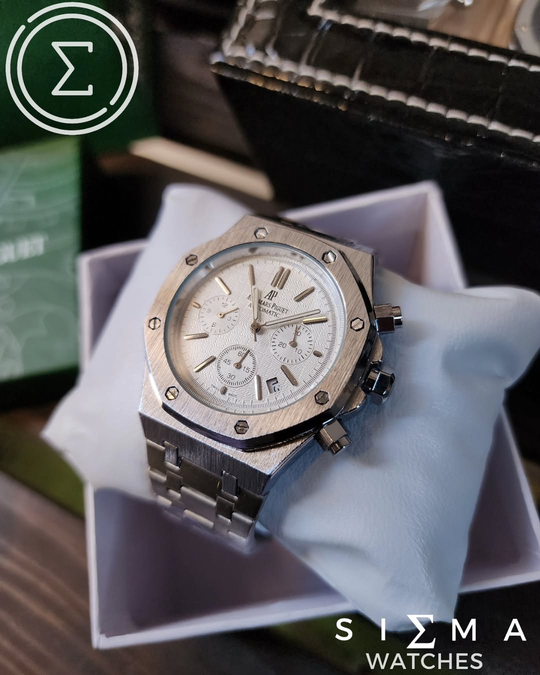 AP royal oak mono "chronograph"