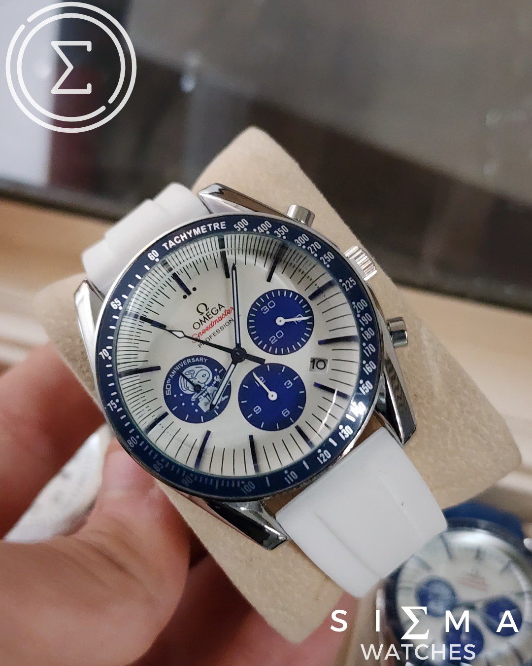 OMEGA speedmaster rubber