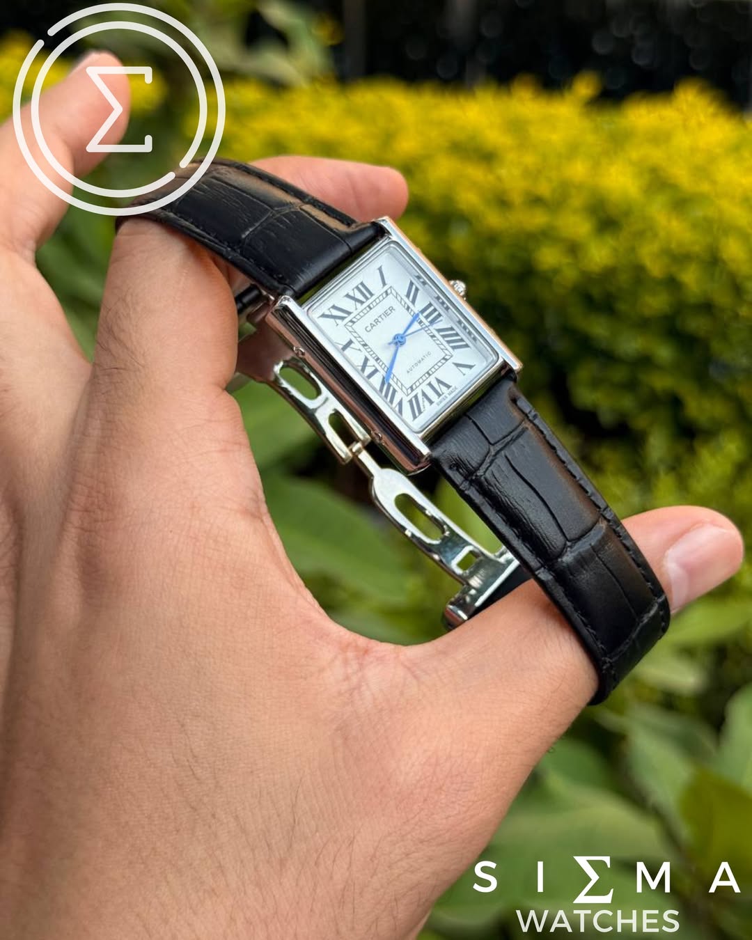 Cartier tank "black"