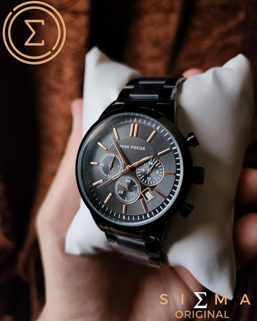 Mini Focus Armani black