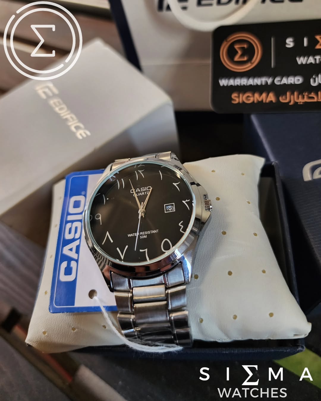 CASIO arabic dial