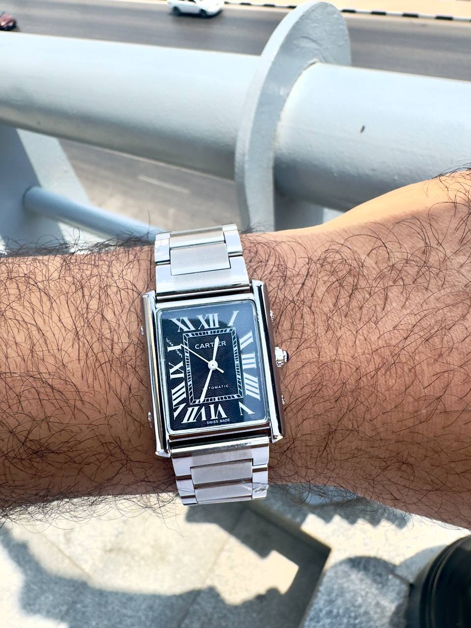 Cartier tank "Metal"