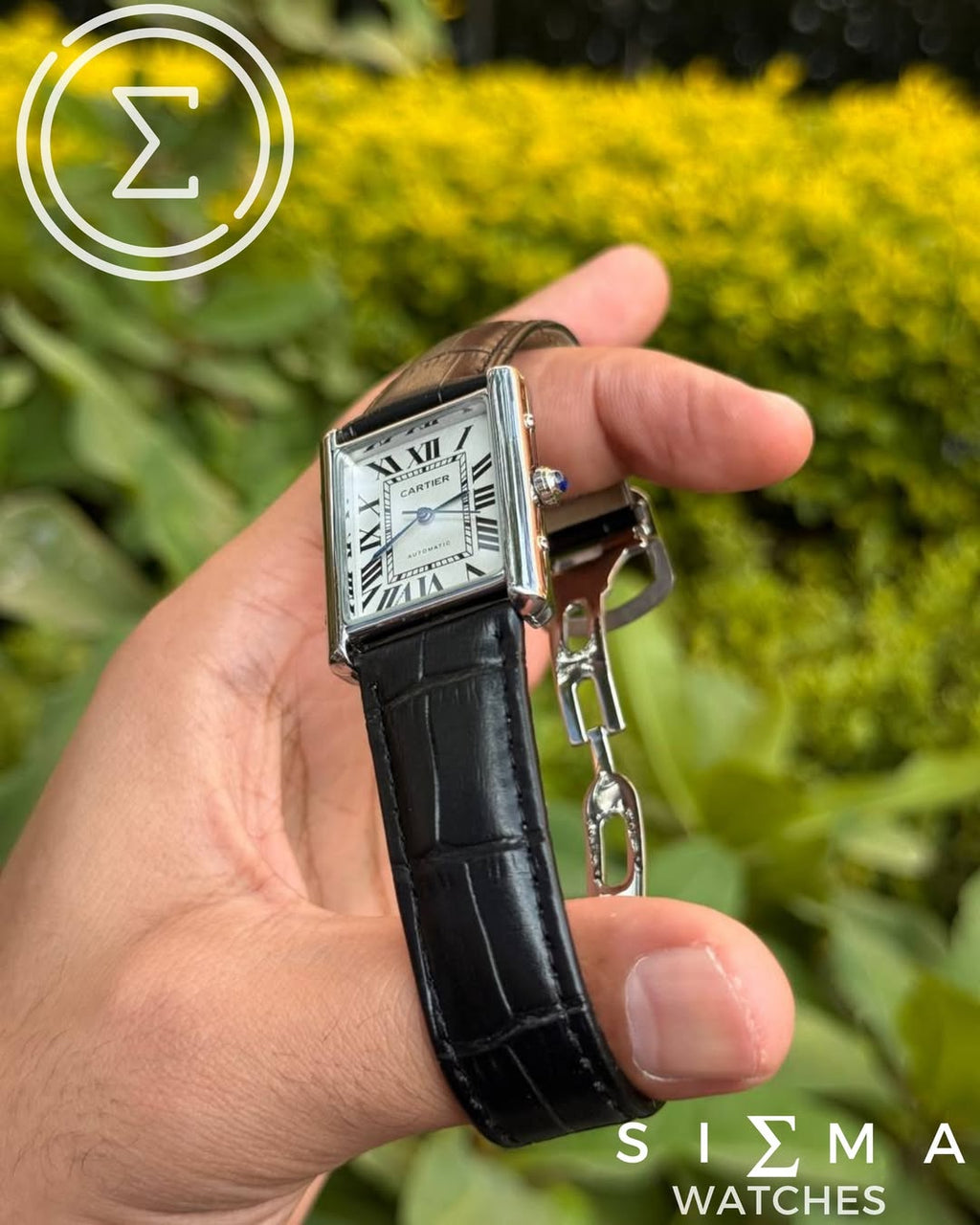 Cartier tank "black"