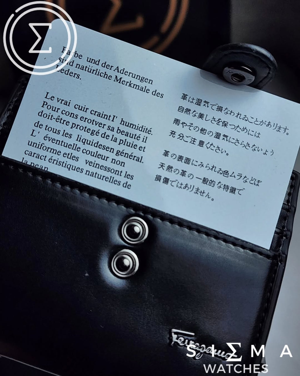 salvatore ferragamo hybird wallet (smart)