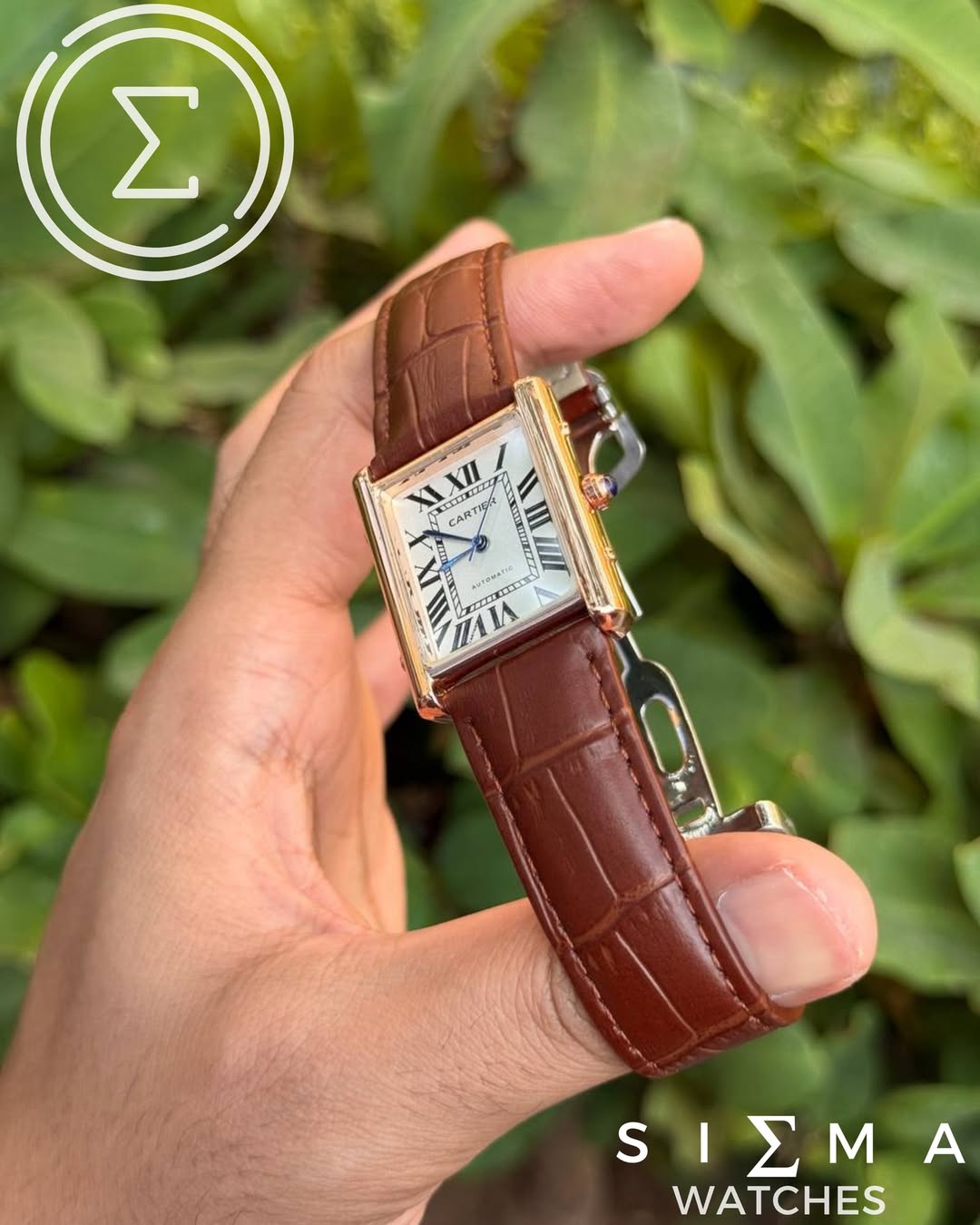 Cartier tank "havan*rose gold"