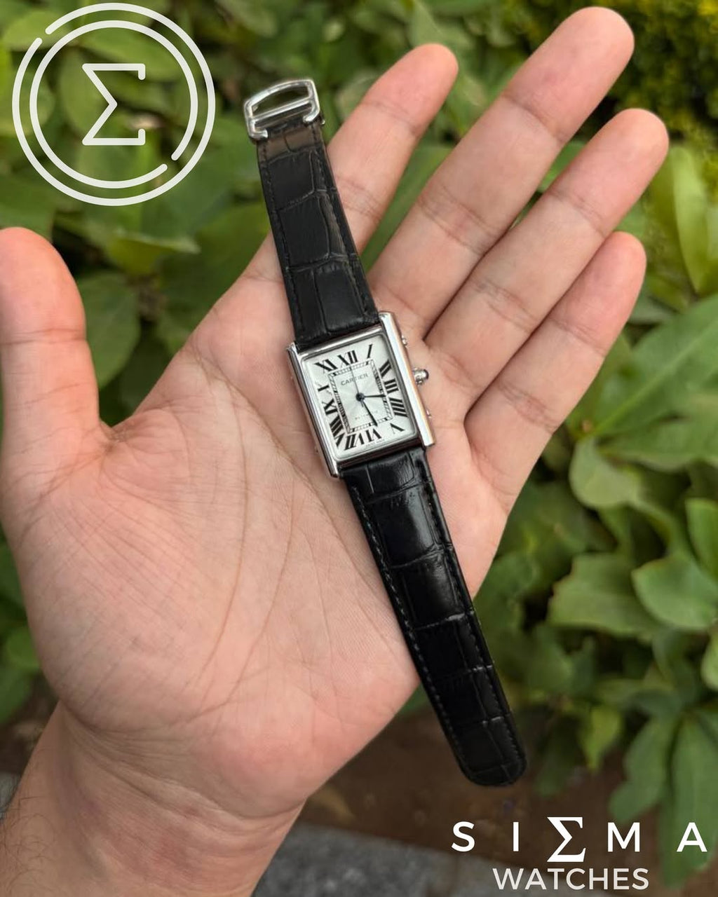 Cartier tank "black"