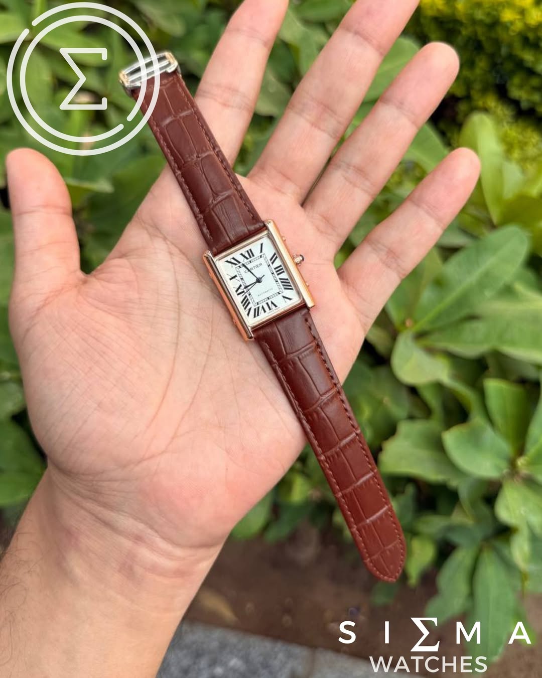 Cartier tank "havan*rose gold"