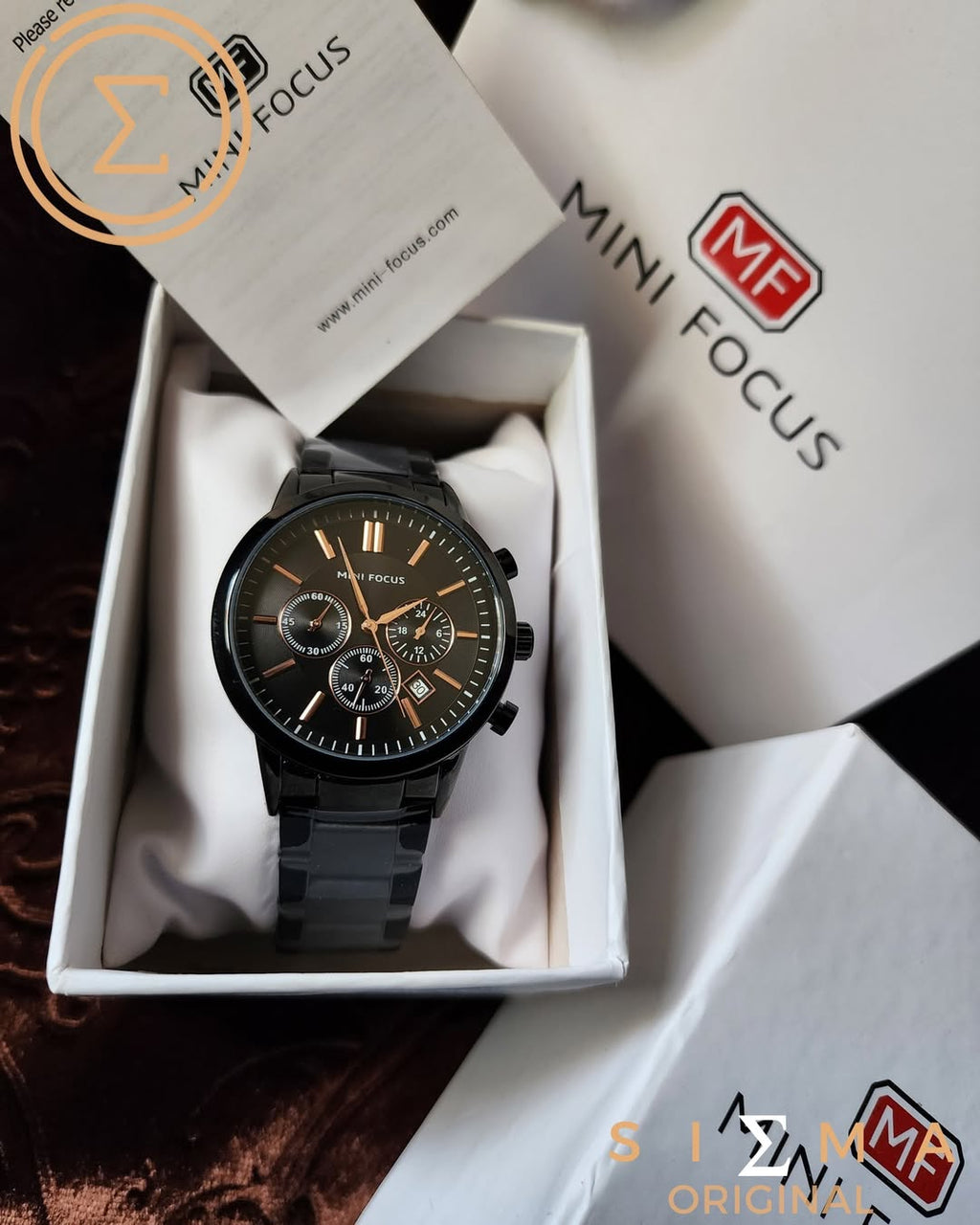 Mini Focus Armani black