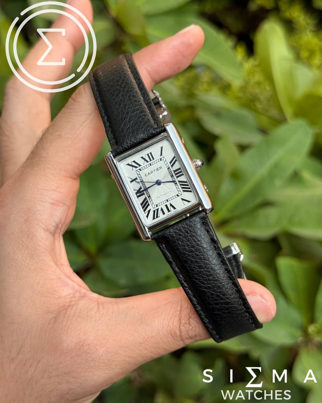 Cartier tank "black"