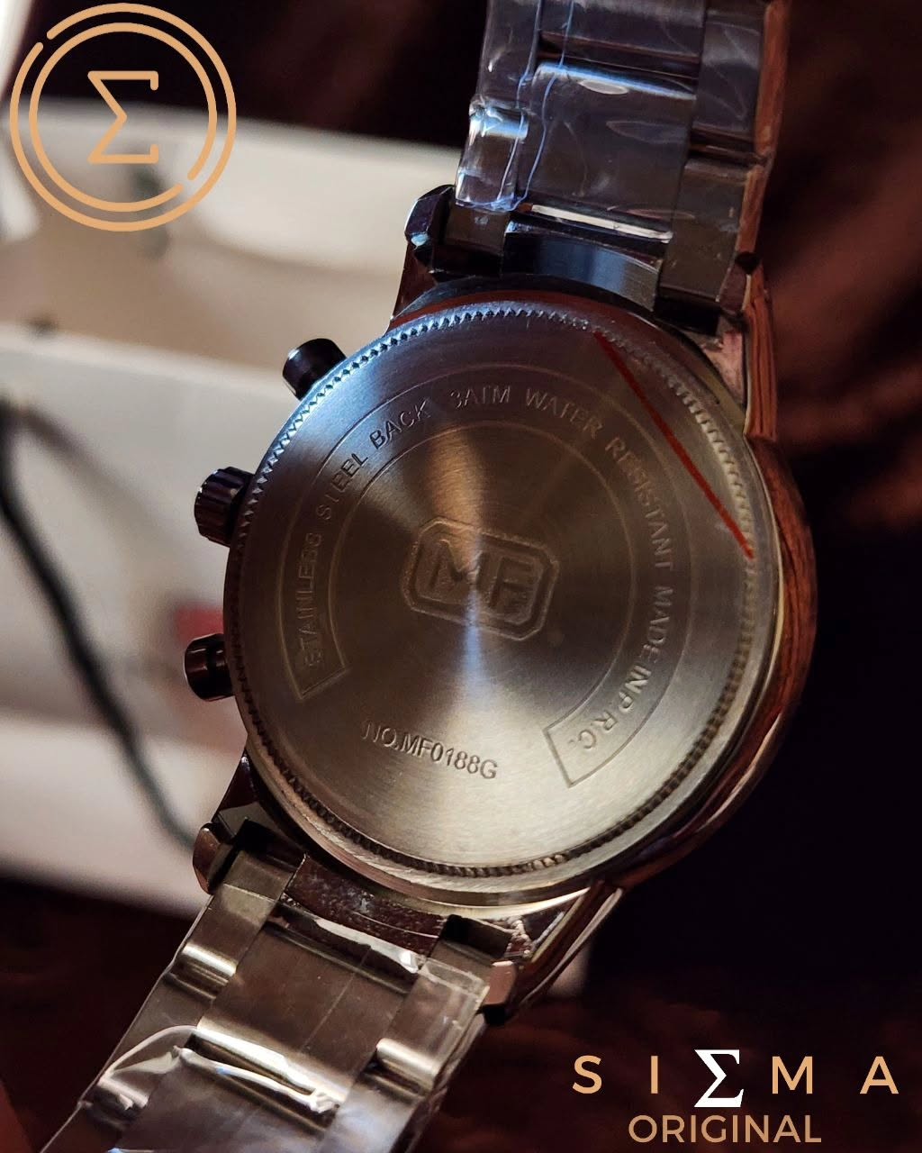 Mini Focus Armani silver