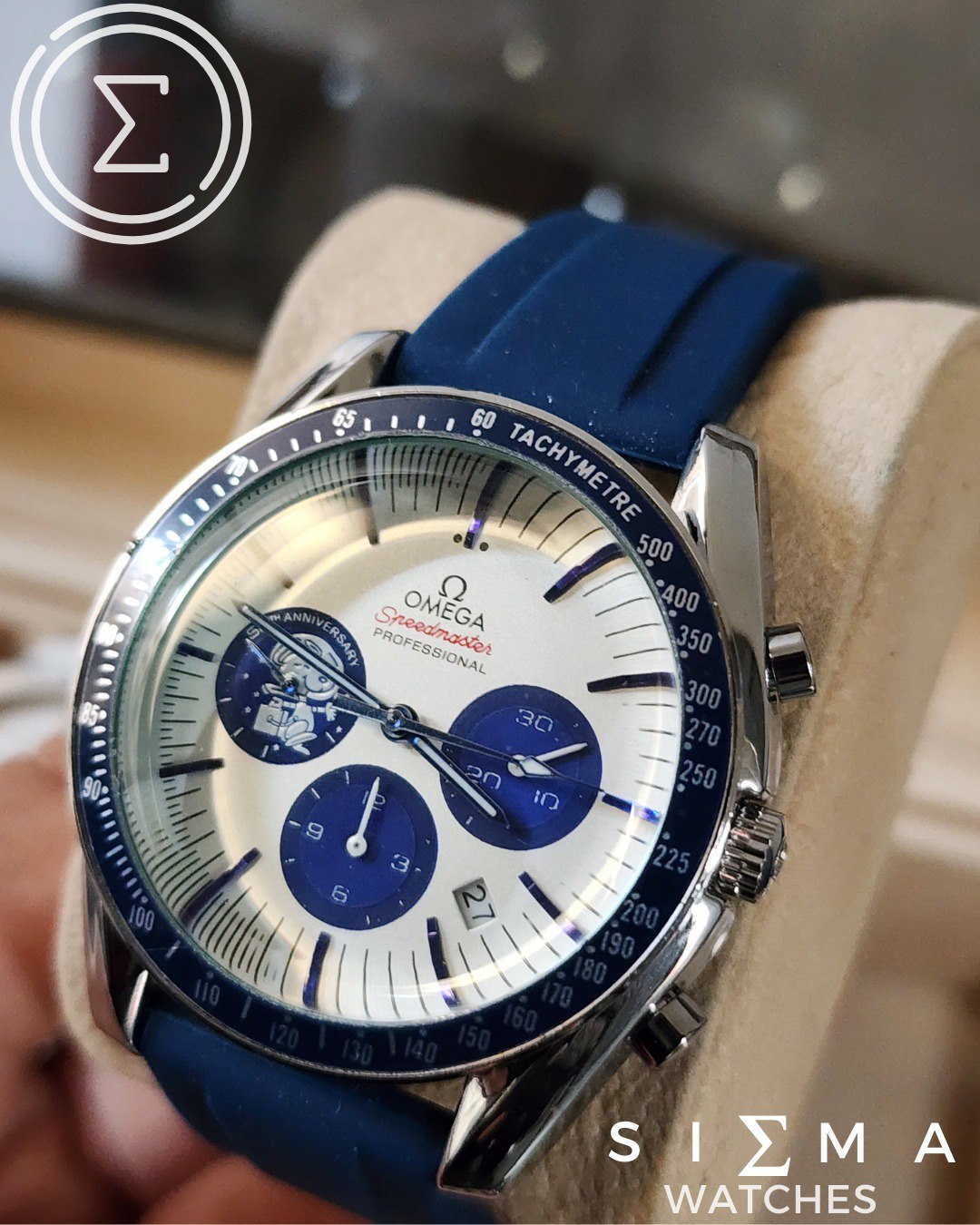 OMEGA speedmaster rubber