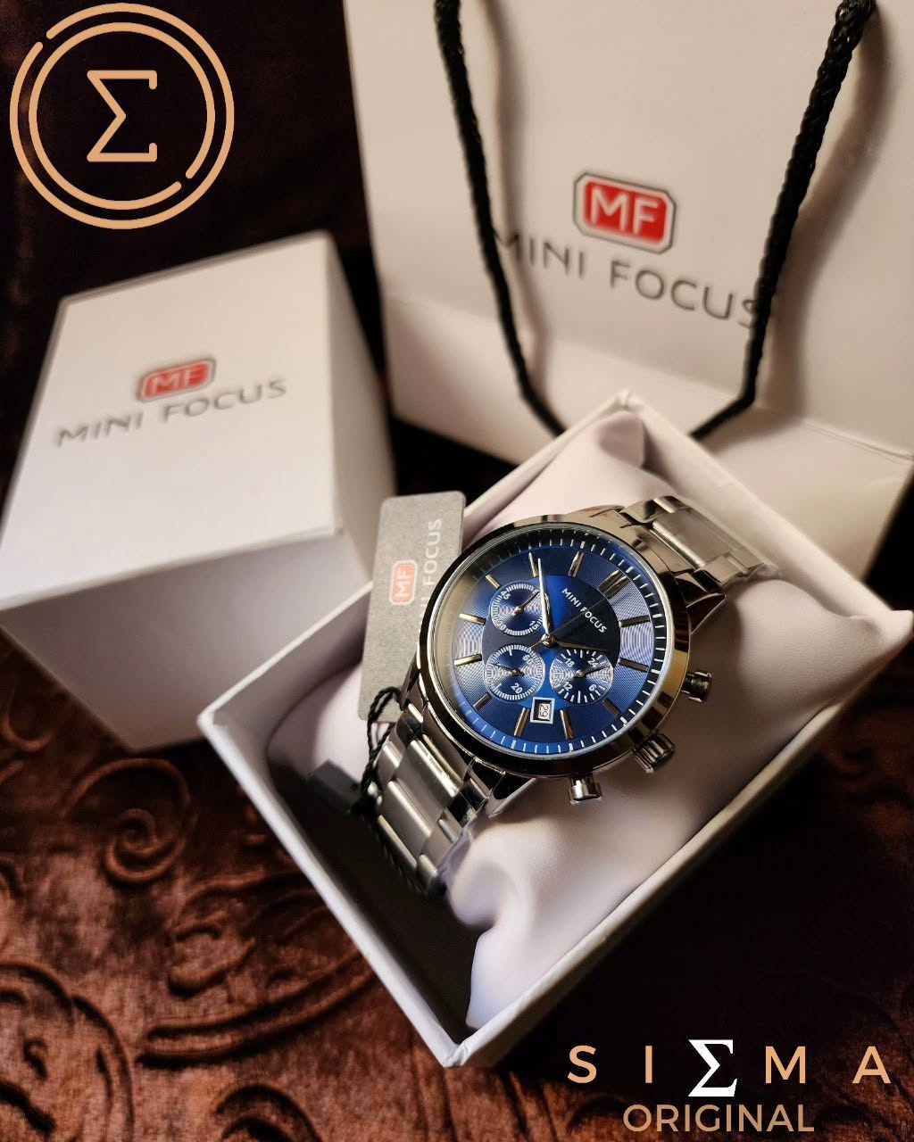 Mini Focus Armani silver